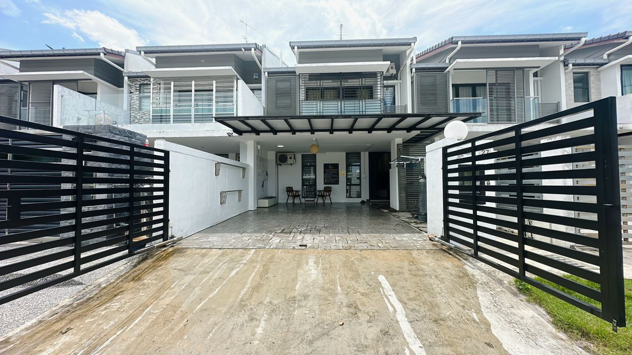 Outside