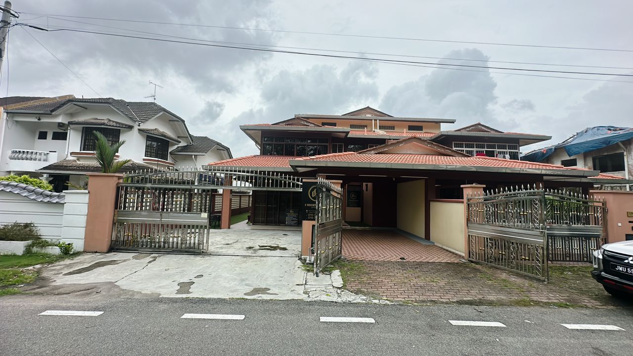 Outside