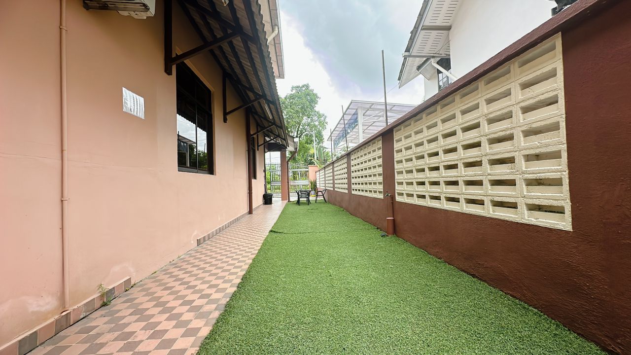 Outside