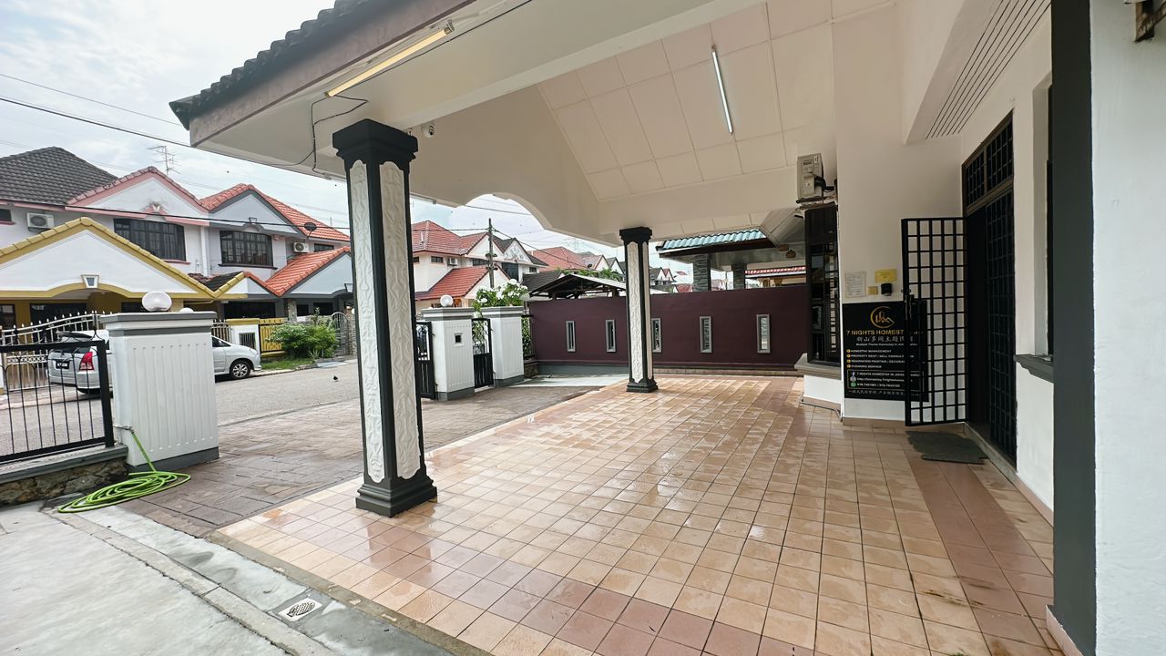 Outside